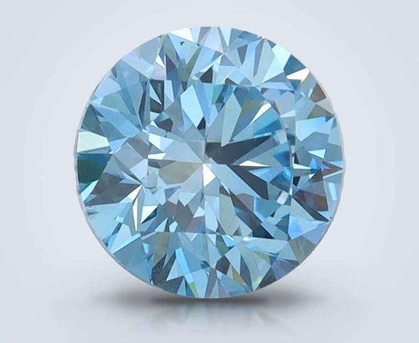 1.56 Carat · Blue · Fancy Vivid · VVS2