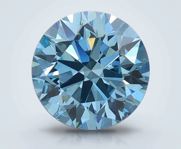 1.52 Carat · Blue · Fancy Vivid · VVS2