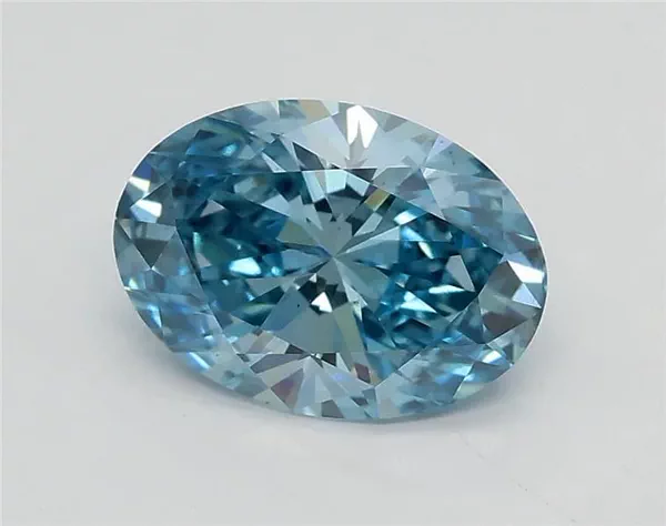 1.43 Carat · Blue · Fancy Vivid · VS2