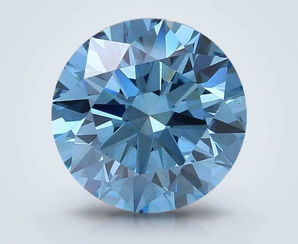 1.62 Carat · Blue · Fancy Vivid · VS1