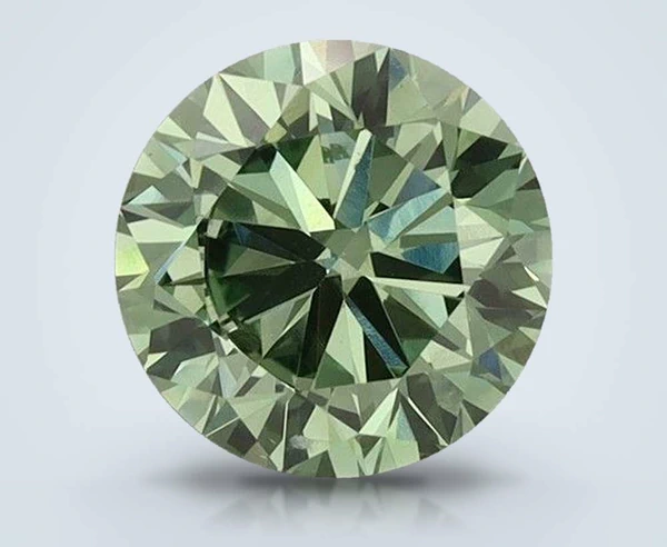 1.62 Carat · Green · Fancy Vivid · VVS2