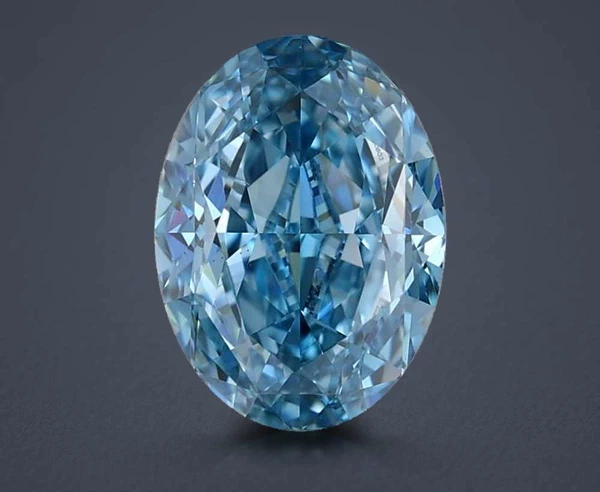 1.39 Carat · Blue · Fancy Vivid · VS1