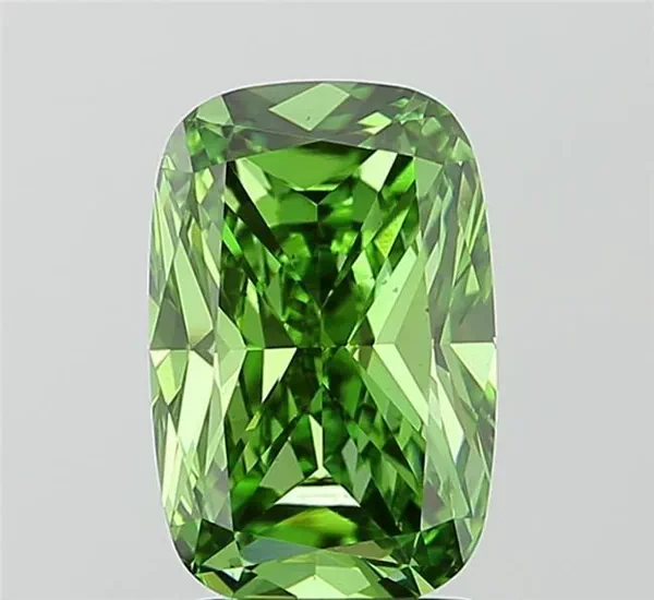 3 Carat · Green · Fancy Vivid · VS2