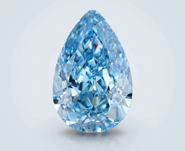 1.37 Carat · Blue · Fancy Vivid · VVS2