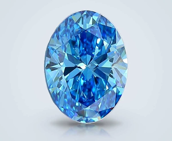3 Carat · Blue · Fancy Vivid · VVS2