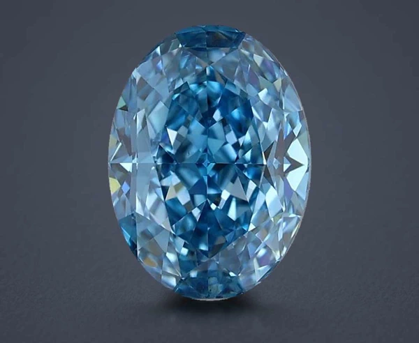 1.36 Carat · Blue · Fancy Vivid · VS1
