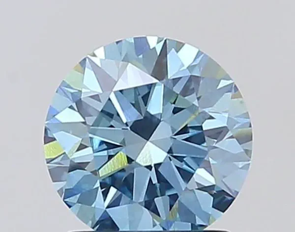 1.55 Carat · Blue · Fancy Vivid · SI1