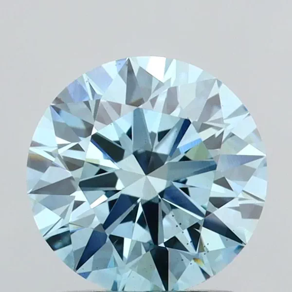 1.52 Carat · Blue · Fancy Vivid · VS2