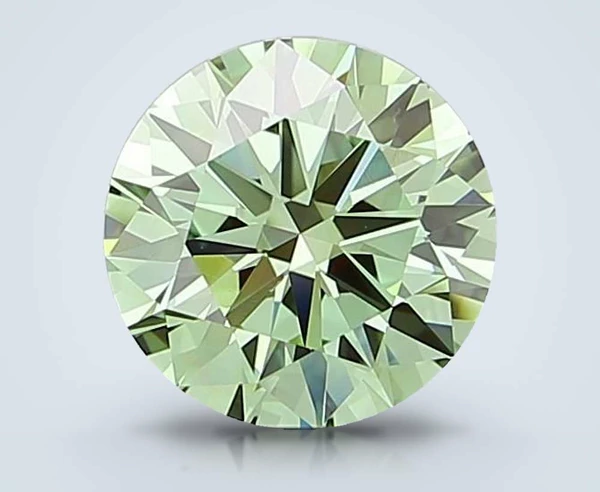 1.54 Carat · Green · Fancy Vivid · VVS2