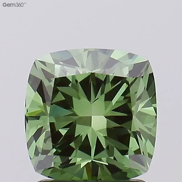 1.76 Carat · Green · Fancy Vivid · VS2