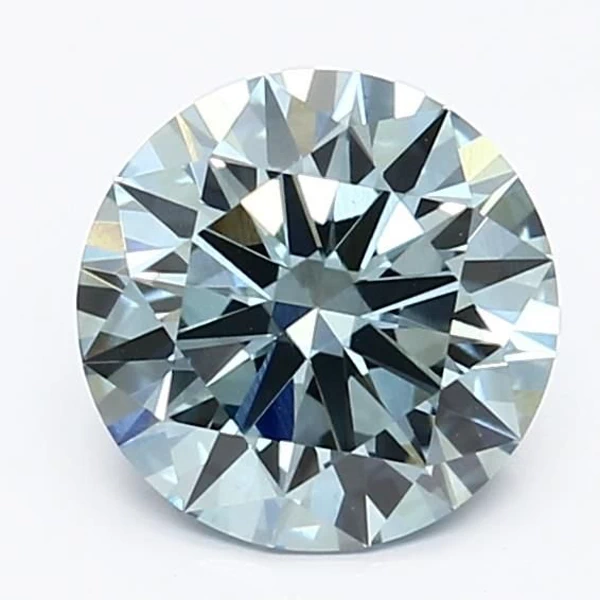 1.36 Carat · Blue · Fancy Vivid · VS1