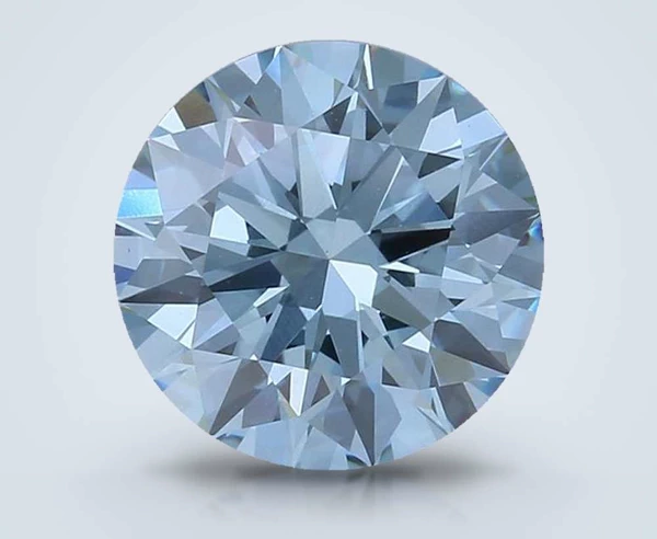 1.62 Carat · Blue · Fancy Vivid · VVS2