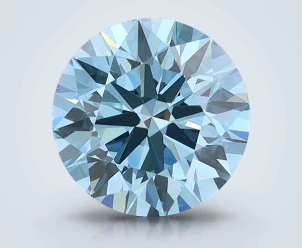 1.39 Carat · Blue · Fancy Vivid · VVS2