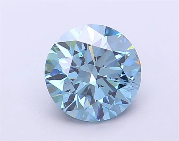 1.58 Carat · Blue · Fancy Vivid · SI1