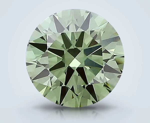1.58 Carat · Green · Fancy Vivid · VS1