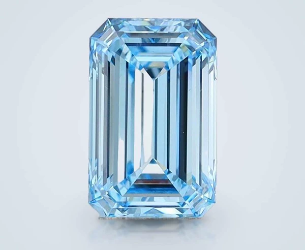 1.53 Carat · Blue · Fancy Vivid · VS1