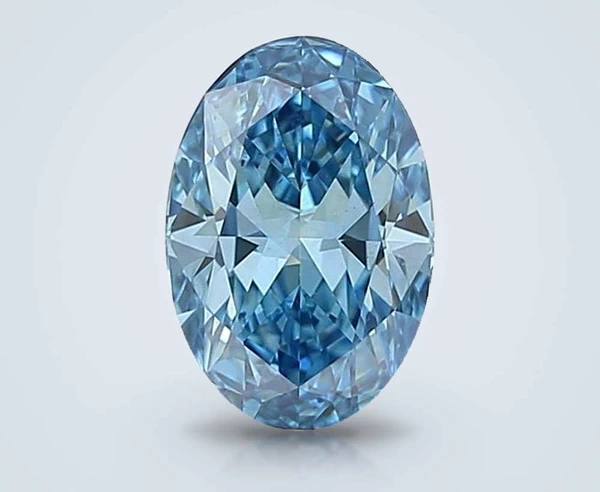 1.48 Carat · Blue · Fancy Vivid · VS1