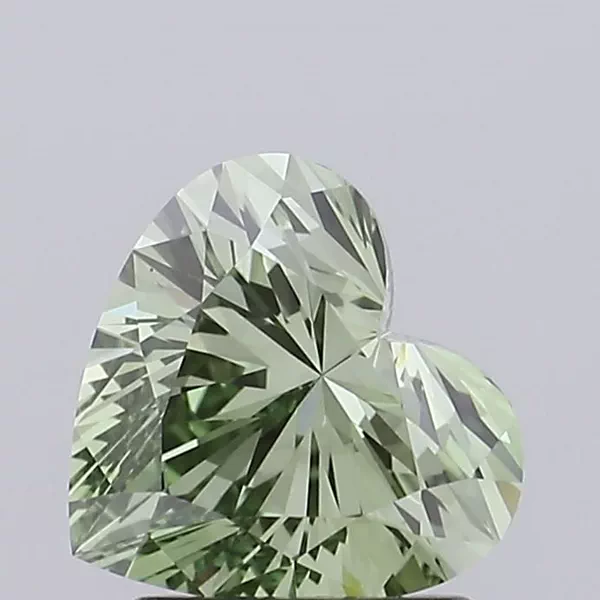 1.38 Carat · Green · Fancy Vivid · VVS2