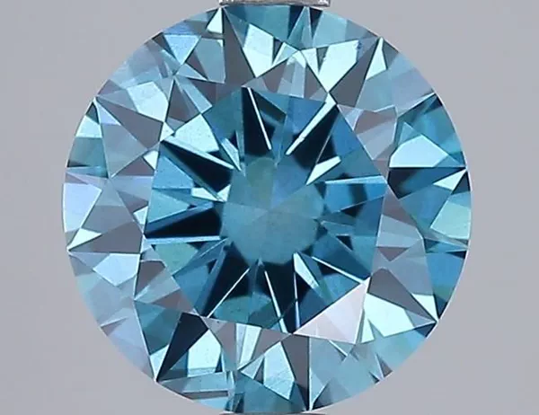 1.55 Carat · Blue · Fancy Vivid · SI1