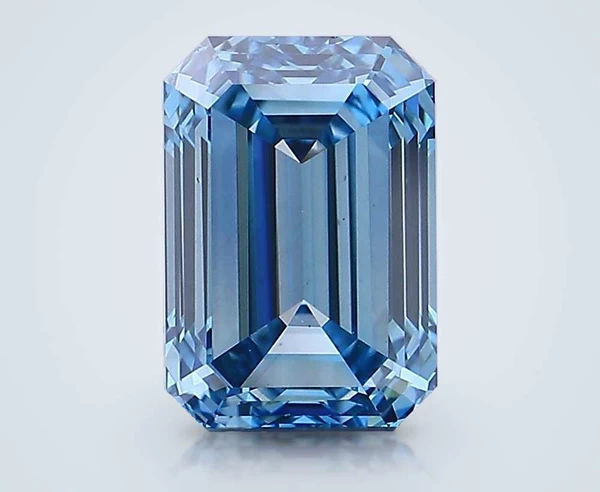 1.49 Carat · Blue · Fancy Vivid · VS1
