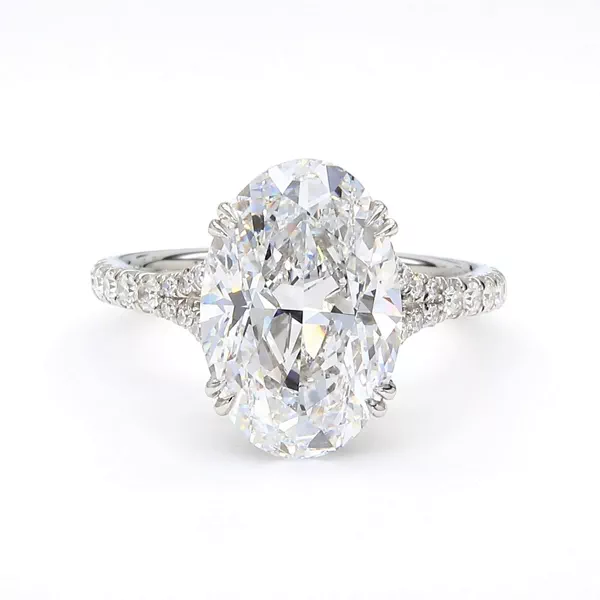 5.24 Carat · D · VS2 Rare Carat Ideal Cut