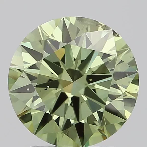 2.01 Carat · Green · Fancy Vivid · SI2