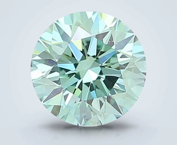 1.64 Carat · Green · Fancy Vivid · VS1