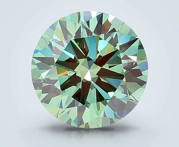 1.56 Carat · Green · Fancy Vivid · VS1