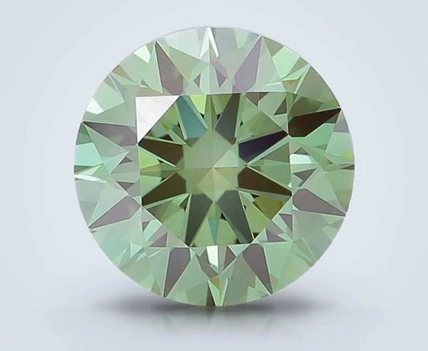 1.58 Carat · Green · Fancy Vivid · VVS2