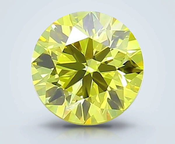 1.49 Carat · Yellow · Fancy Intense · VVS2
