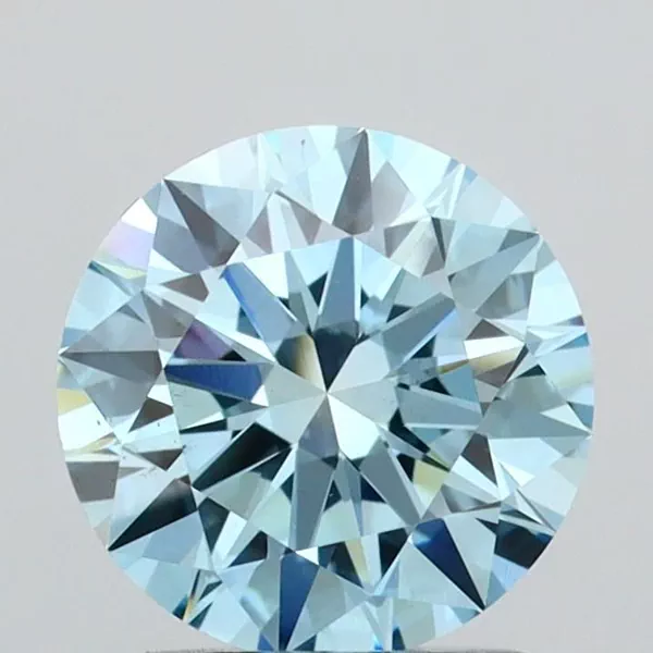 1.52 Carat · Blue · Fancy Vivid · VS2