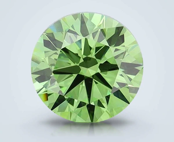 1.63 Carat · Green · Fancy Vivid · VS1