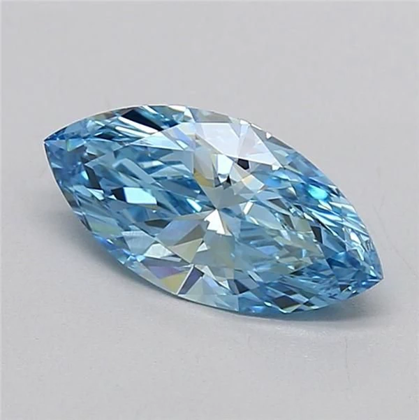 1.49 Carat · Blue · Fancy Vivid · VVS2