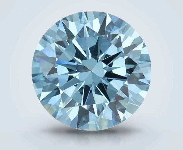1.63 Carat · Blue · Fancy Vivid · VS1