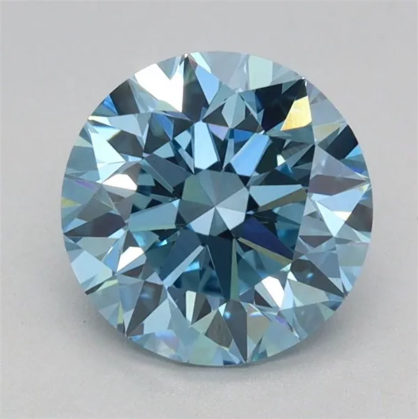 1.58 Carat · Blue · Fancy Vivid · VS1