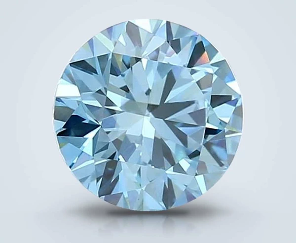 1.53 Carat · Blue · Fancy Vivid · VVS2