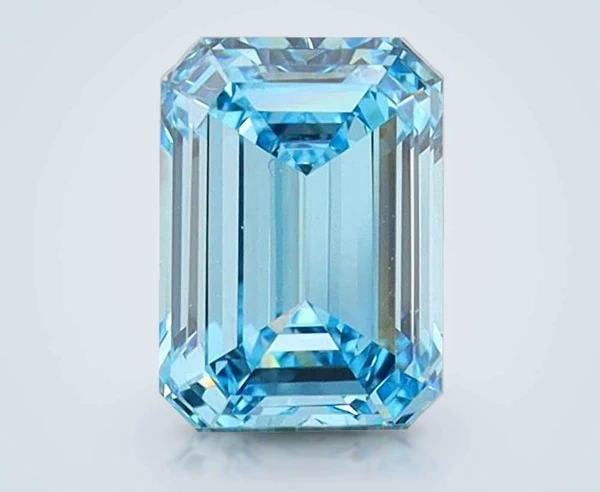 1.37 Carat · Blue · Fancy Vivid · VS1