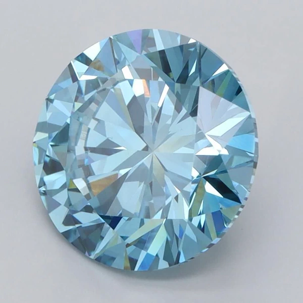 4.01 Carat · Blue · Fancy Vivid · VVS2