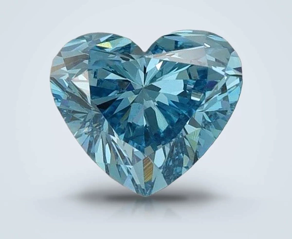 1.36 Carat · Blue · Fancy Vivid · VVS2