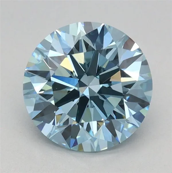 1.55 Carat · Blue · Fancy Vivid · VS1