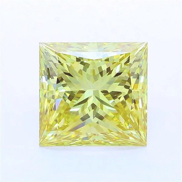 5.99 Carat · Yellow · Fancy Intense · VVS2