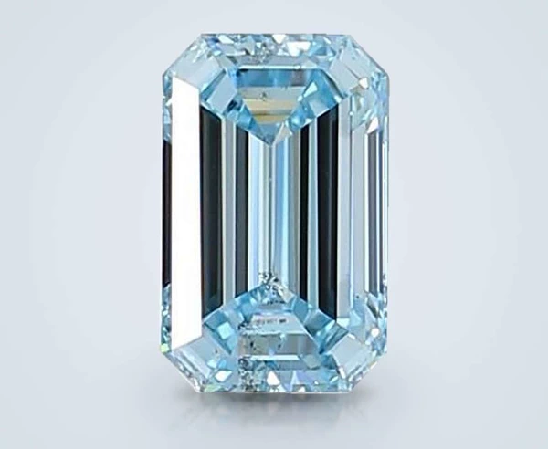 1.53 Carat · Blue · Fancy Vivid · SI1