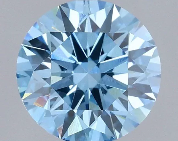1.53 Carat · Blue · Fancy Vivid · VVS2