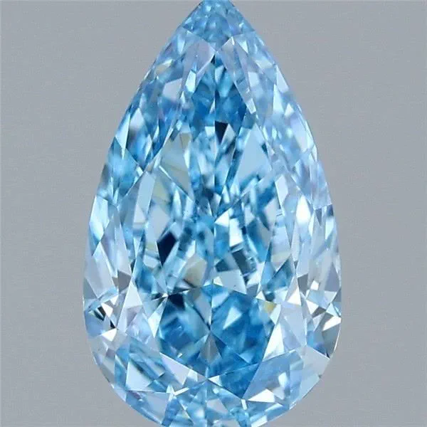 1.37 Carat · Blue · Fancy Vivid · VVS2