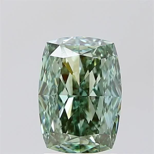 1.63 Carat · Green · Fancy Vivid · VS1