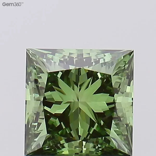1.56 Carat · Green · Fancy Vivid · VS1