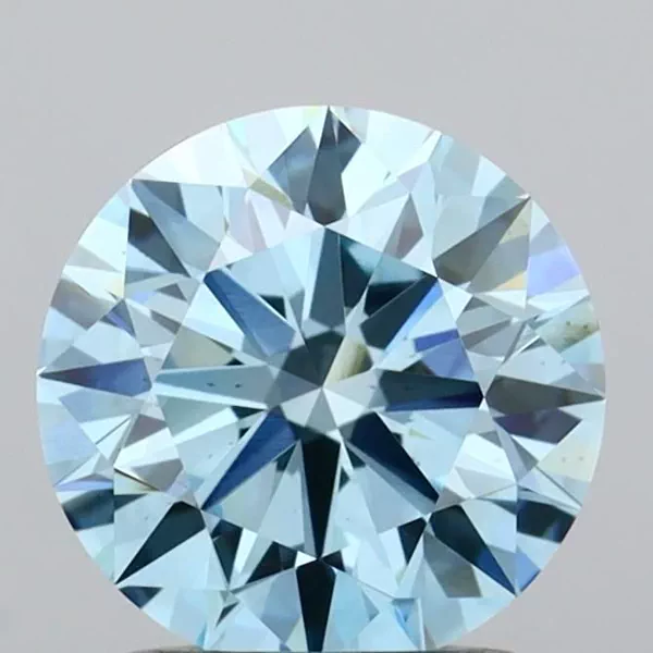 1.54 Carat · Blue · Fancy Vivid · VS2