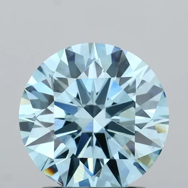 1.51 Carat · Blue · Fancy Vivid · VS2