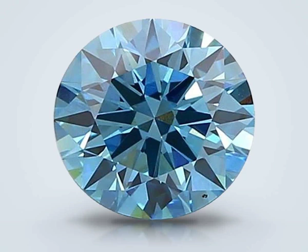 1.57 Carat · Blue · Fancy Vivid · VVS2