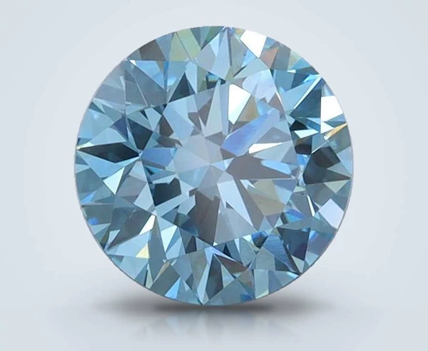 1.47 Carat · Blue · Fancy Vivid · VVS2